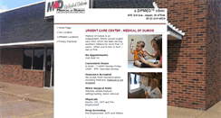 Desktop Screenshot of medicalofdubois.com